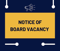 Notice of School Board Vacancy